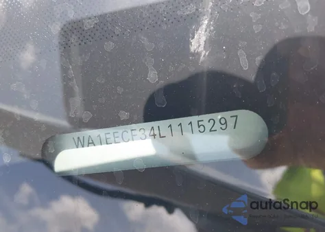 2020 Audi Q3 Premium Plus 45 Tfsi S Line Quattro Tiptronic z USA, uszkodzony, nr VIN WA1EECF34L1115297